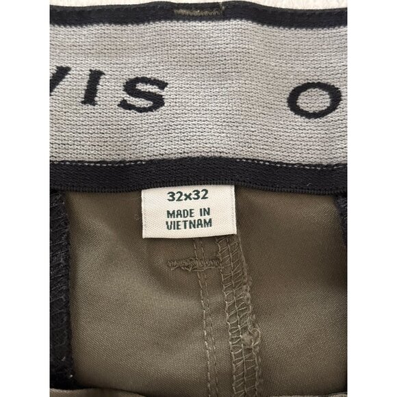 Orvis Mens‎ Tech Pants 32 X 32 Water Repellent Lightweight Olive Green Stretch - Picture 10 of 11